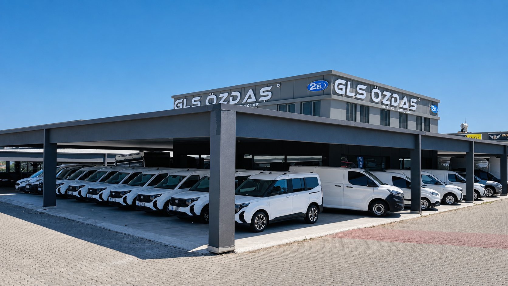 Mersin Toroslar GLS Özdaş showroomu ve ikinci el ticari araçlar