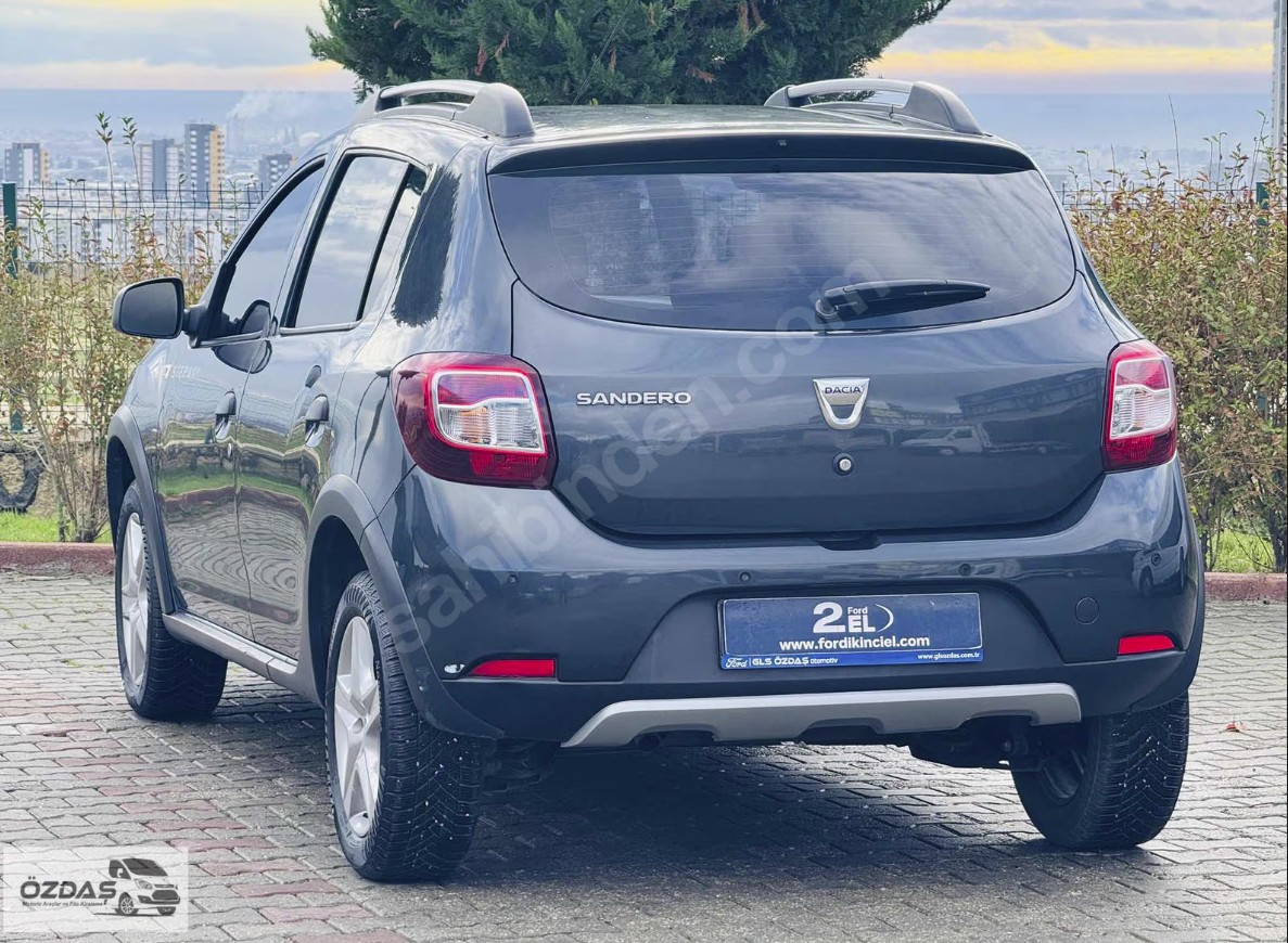 DACİA SANDERO 1.5DCI STEPWAY OTOMATİK 2016 MODEL